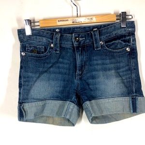 D9 Whitney denim sparkle shorts size 25